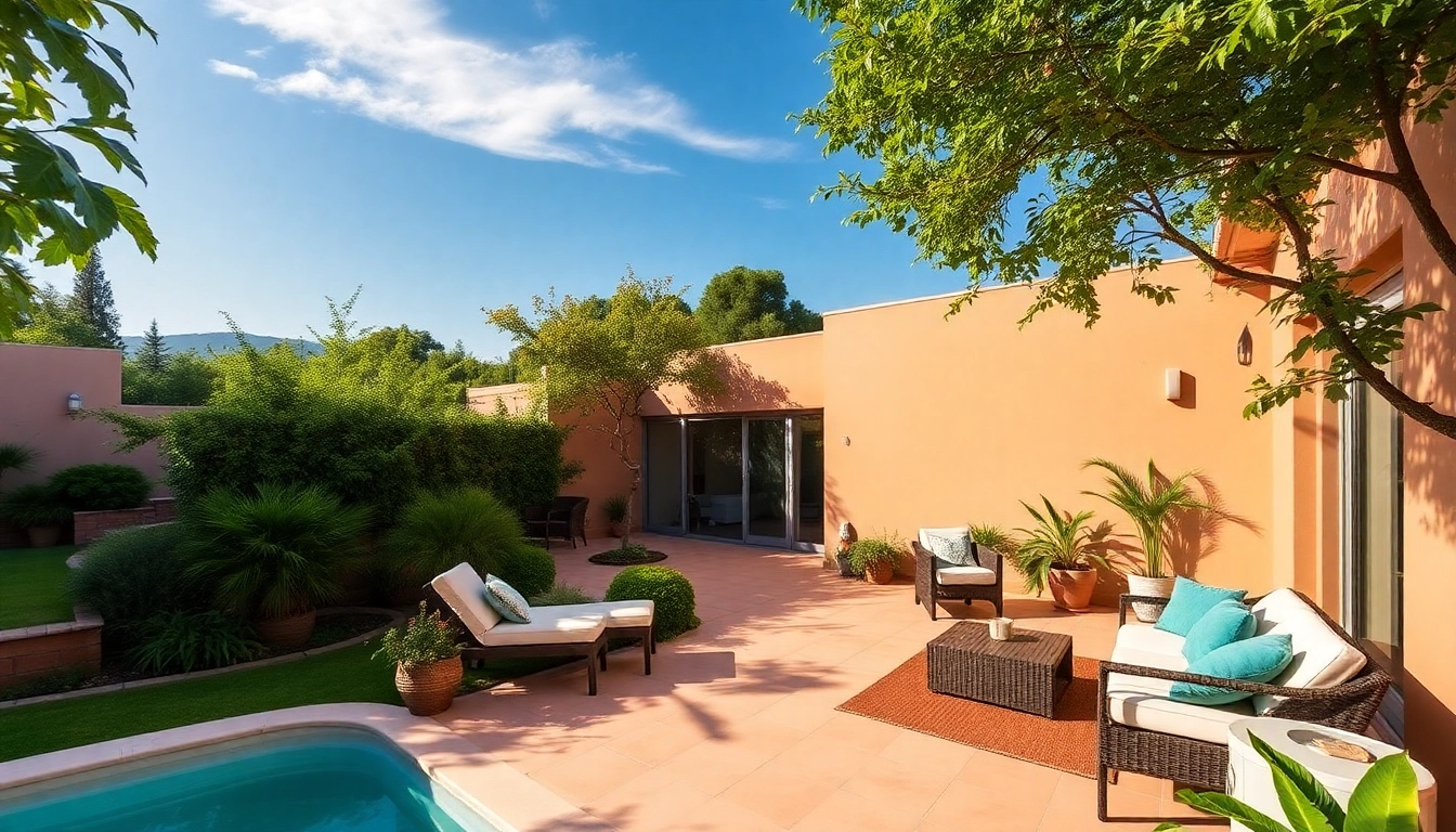 Showcasing an inviting Airbnb property for sale with modern design and outdoor amenities.