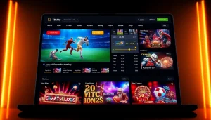 بت فوروارد offers an interactive online betting interface with vibrant sports visuals.