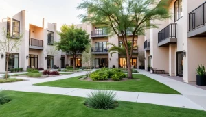 Showcasing apartments in El Mirage with modern designs and inviting outdoor spaces.