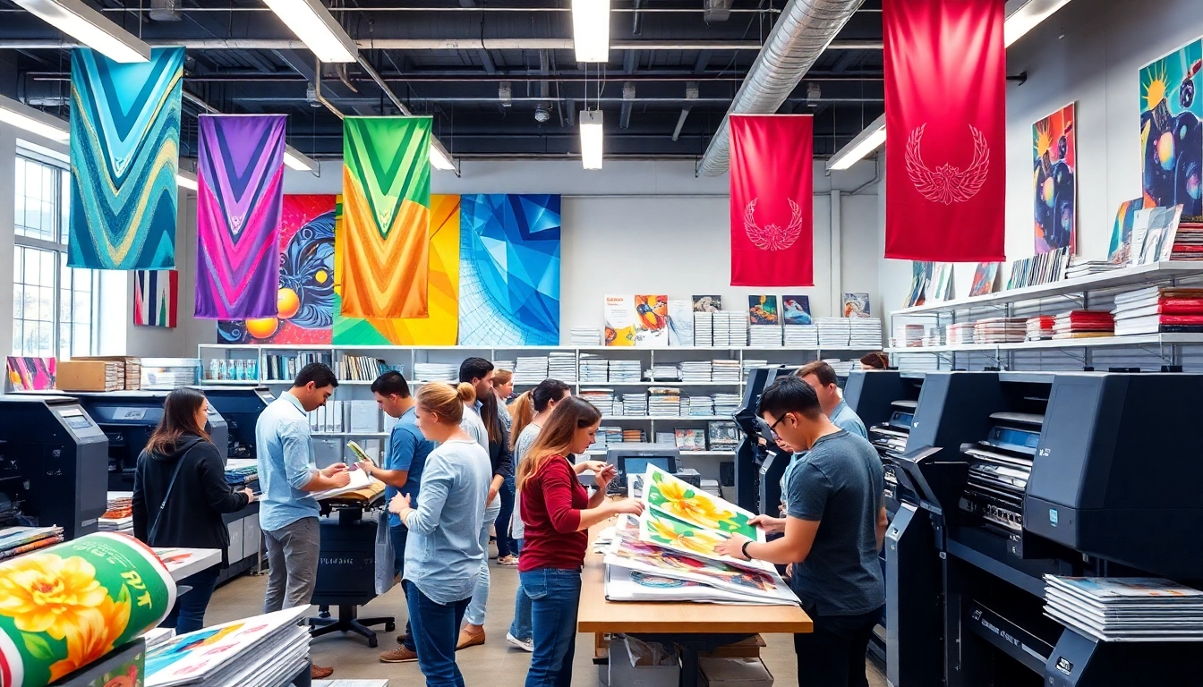 Visit our edmonton print shop for vibrant banners and professional printing services.