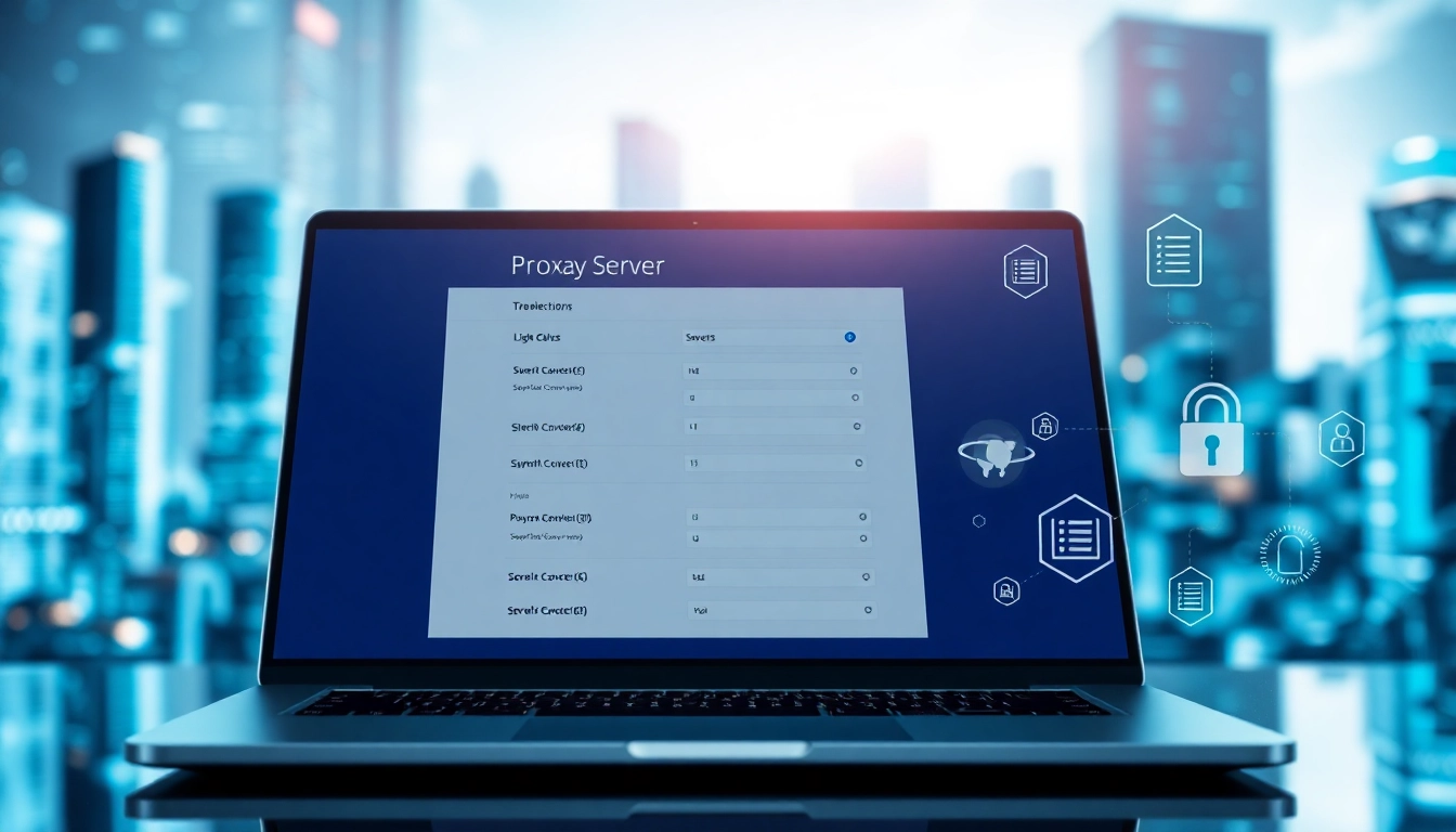 Utilize proxy server online as part of secure digital interface for enhanced connectivity.