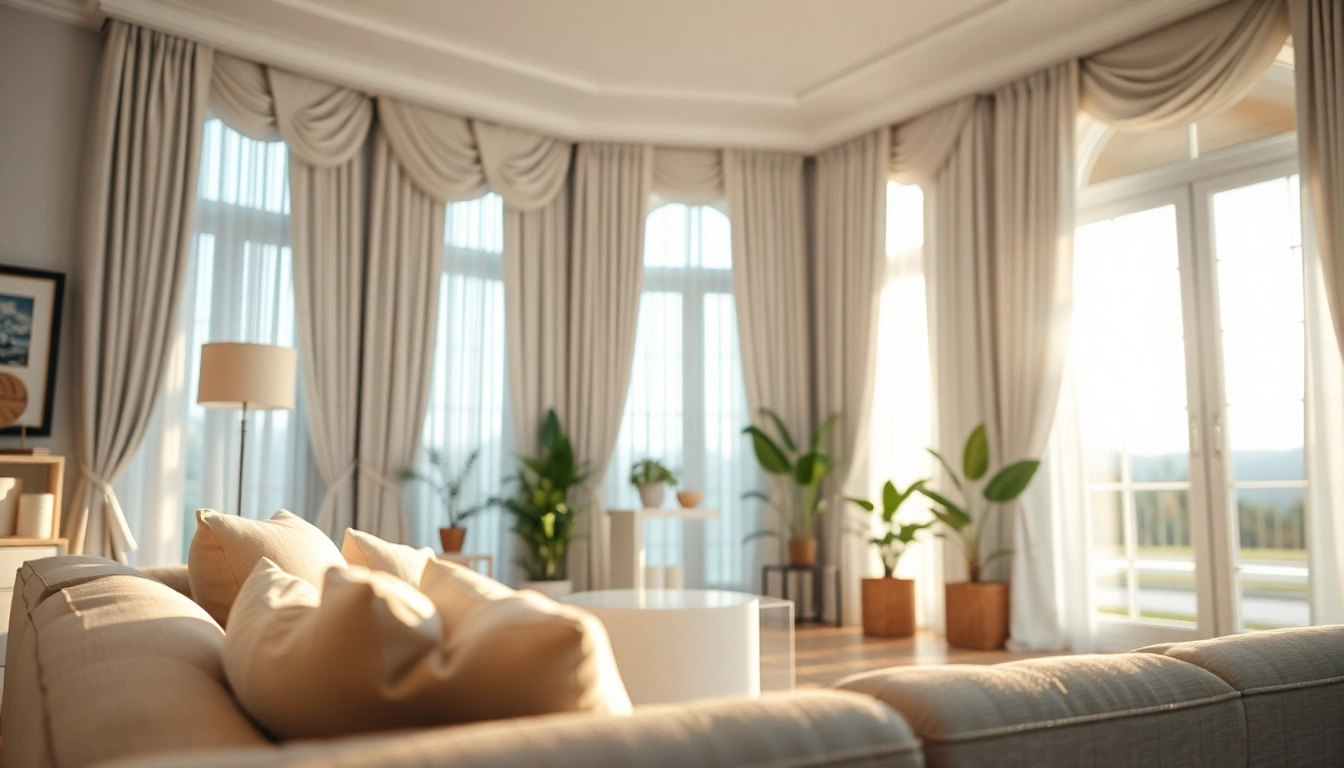 Transform your space with beautiful curtains & drapes in serene blue tones.