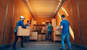 Umzugsfirma Erlangen efficiently packing and loading for a successful move