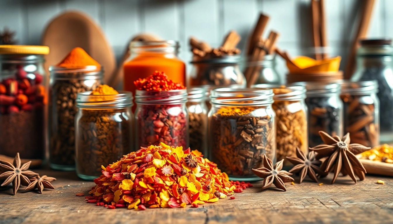 Enhance your cooking with high-quality Single Origin Spices showcased in decorative jars.