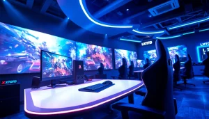 Beragam pengalaman gaming dengan fitur LXTOTO dalam suasana yang energik dan modern.