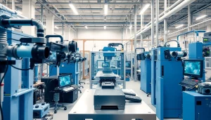 Implementing machine vision technology in an advanced industrial inspection setting.