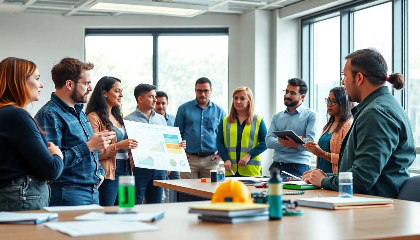 Engaging training on nvq level 6 diploma in occupational health and safety examples, with diverse participants in a professional setting.