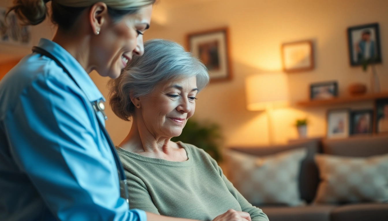 Providing quality austin senior home care through compassionate caregiver-senior interaction in a warm home.