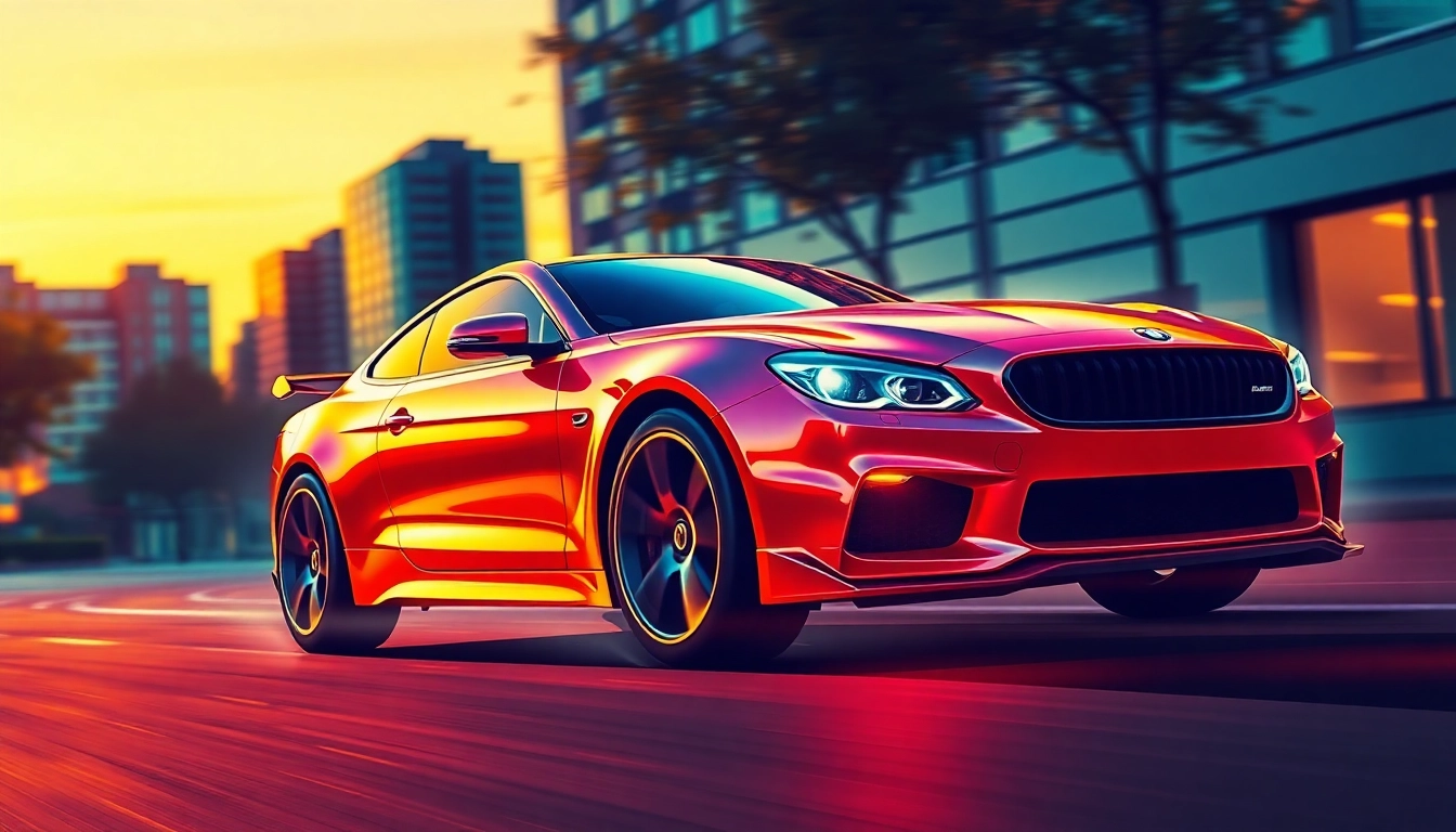 Car service Atlanta offering fast and reliable automotive solutions in a sleek city environment.