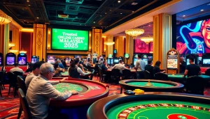 Experience the excitement of Trusted Online Casino Malaysia 2025 with engaging gameplay and vibrant atmosphere.