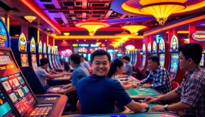 Discover the Trusted Online Casino Philippines 2025 atmosphere with lively players and vibrant settings.