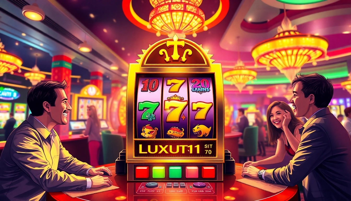 Menangkan hadiah besar dengan permainan luxury111 slot yang mengasyikkan di kasino.