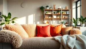Transform your space with creative Home decor ideas in a cozy modern living room.