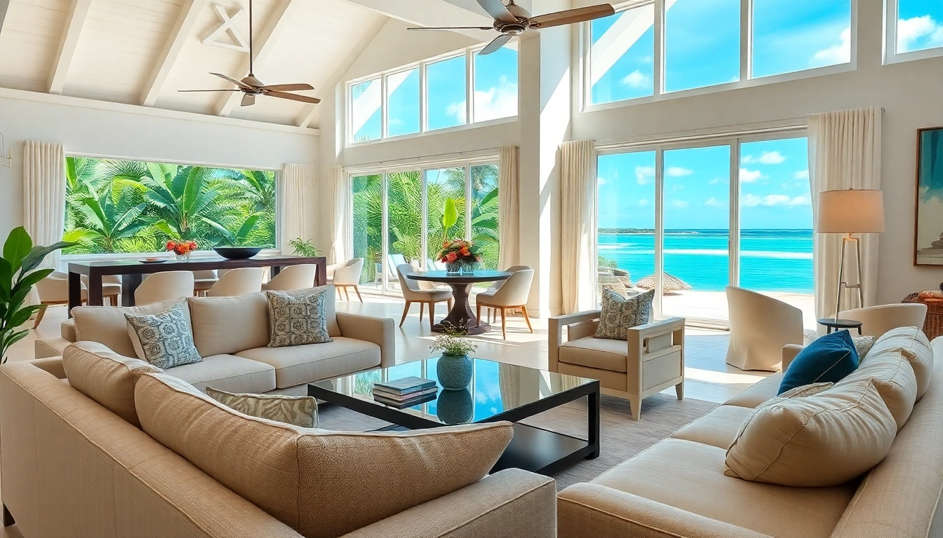 Showcase stunning Belize Property For Sale with inviting interiors and lush tropical views.
