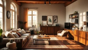 Creëer een fijn voor thuis gevoel met een gezellige woonkamer vol persoonlijkheid.