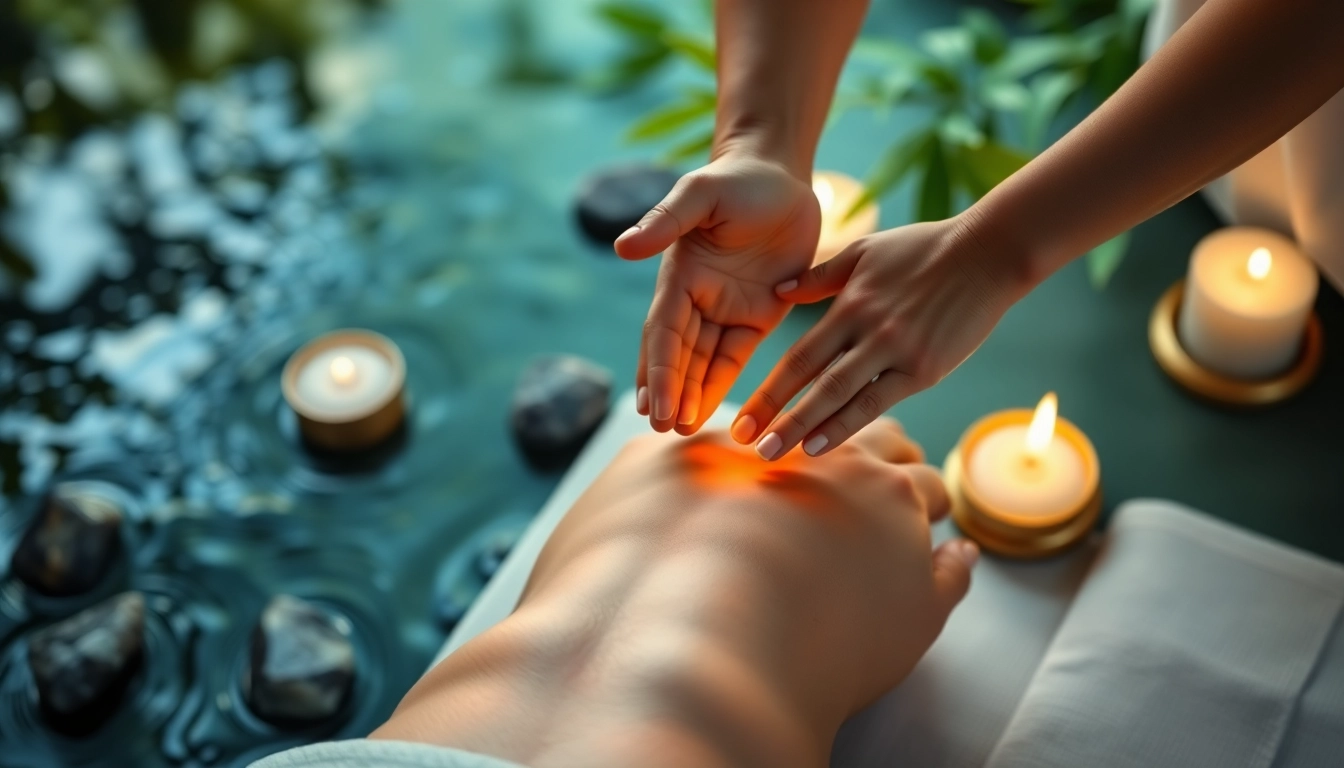 Experience lovehealingexpansion through a Reiki healing session amidst a calming environment.