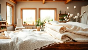 Katoen stoffen met variërende texturen gepresenteerd op een houten tafel.