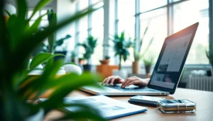 Hire a talented wordpress developer near me with a modern workspace setup, focusing on creativity and professionalism.
