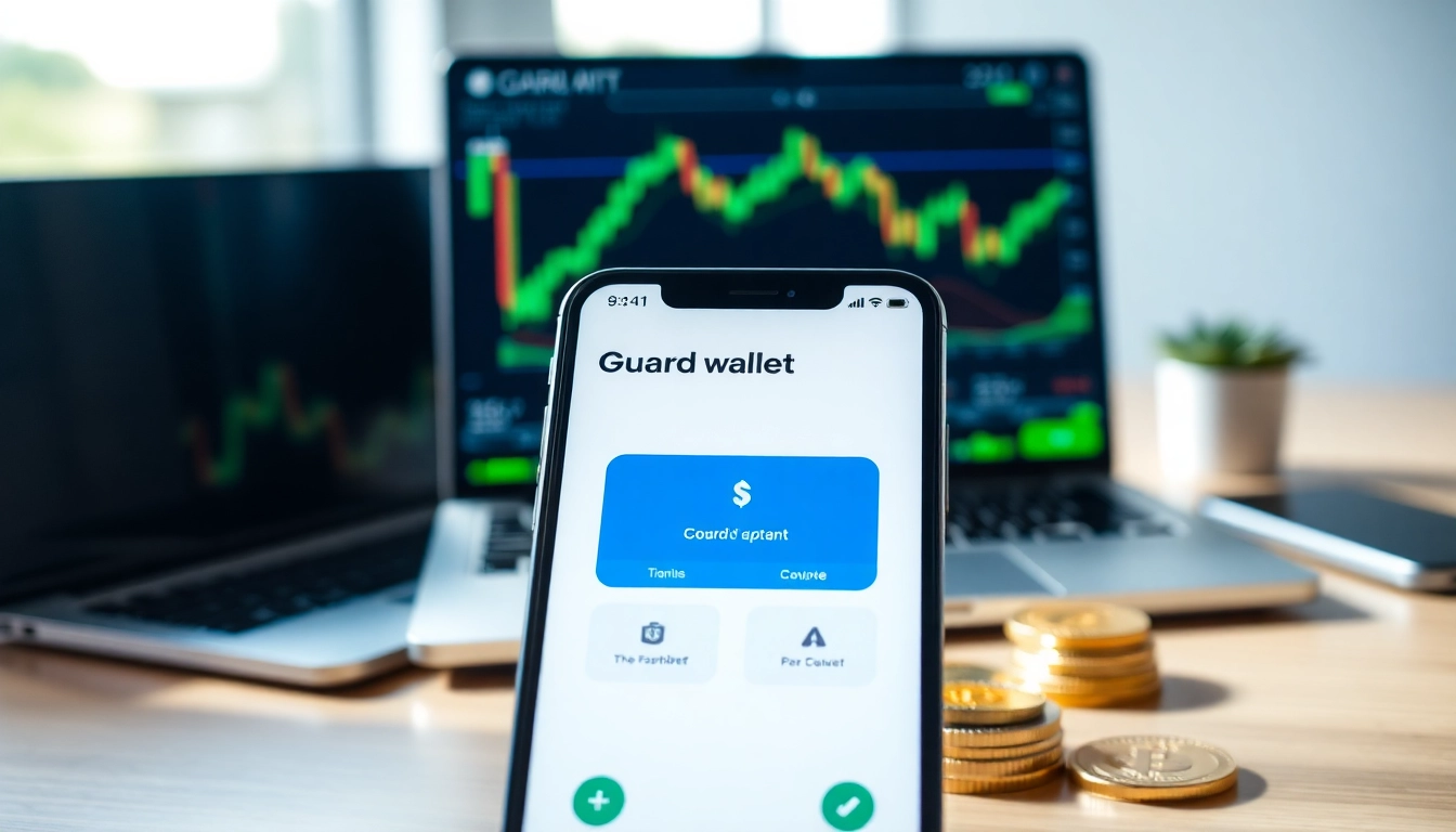 Manage your assets confidently with guarda wallet in a modern digital workspace.