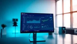 Generate Bitcoin quickly with a free Bitcoin flash tool interface showcased on a sleek computer screen.