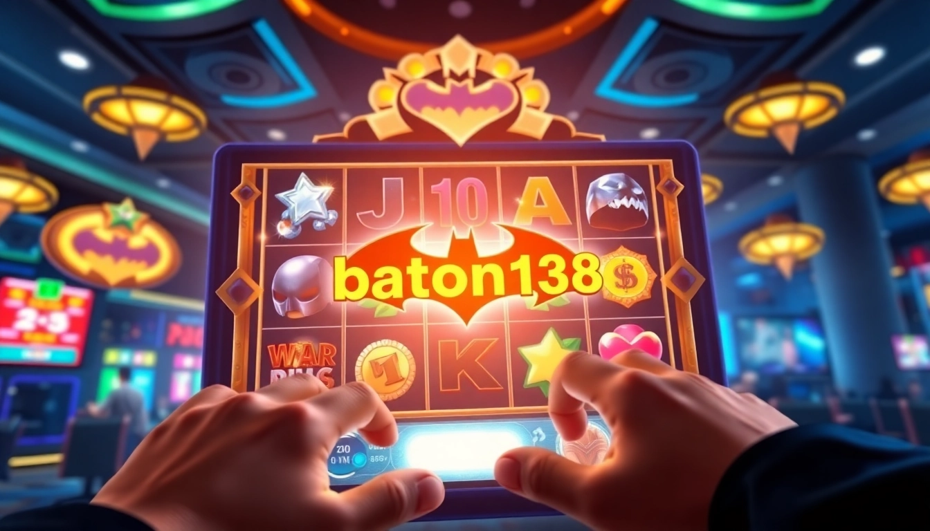 Main logo of batman138 Slot with colorful symbols in an engaging online gaming layout.