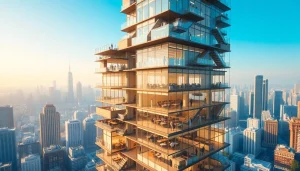 Experience the dynamic world as you play sim tower game, managing a thriving skyscraper.