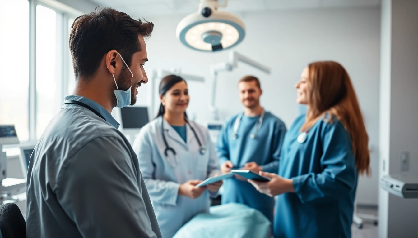 Ärztin berät Patientin zur Plastischen Chirurgie Braunschweig in einem modernen Kliniksetting.