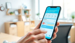 Interact with top rated prescription applications through an intuitive healthcare app interface.