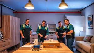 Entrümpelung Wien -Professionelles Team bei der Wohnungsräumung voll aktiv und strukturiert.