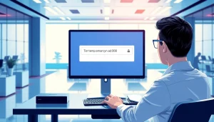 Generate a temp email address seamlessly in a modern workspace setting.